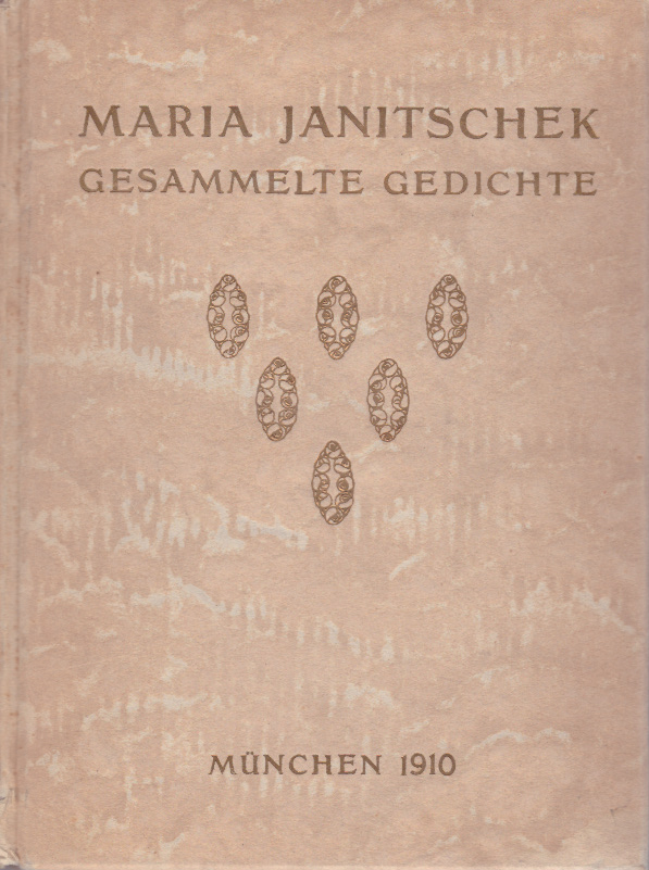 Maria Janitschek Gesammelte Gedichte