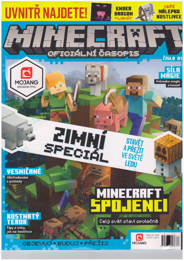 Minecraft Oficiální časopis 01/2018