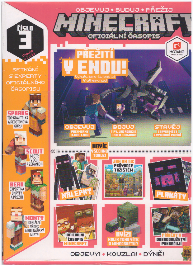 Minecraft Oficiální časopis 03/2018