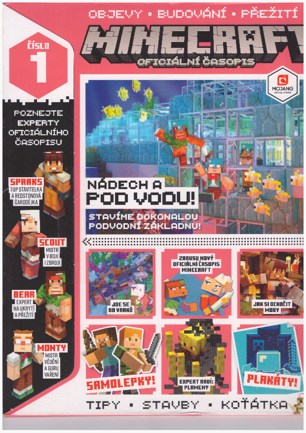 Minecraft Oficiální časopis 01/2020