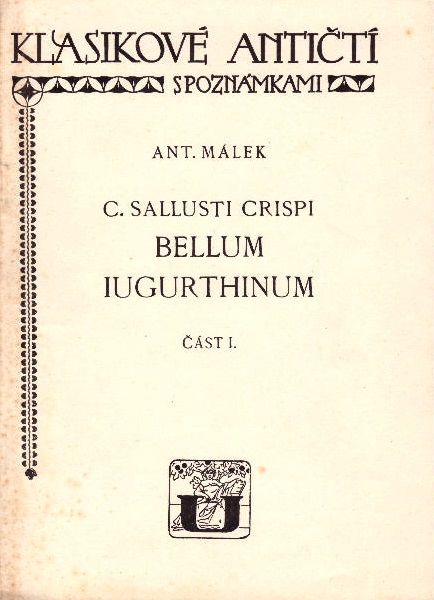 Bellum iugurthinum- 1. a 2. část