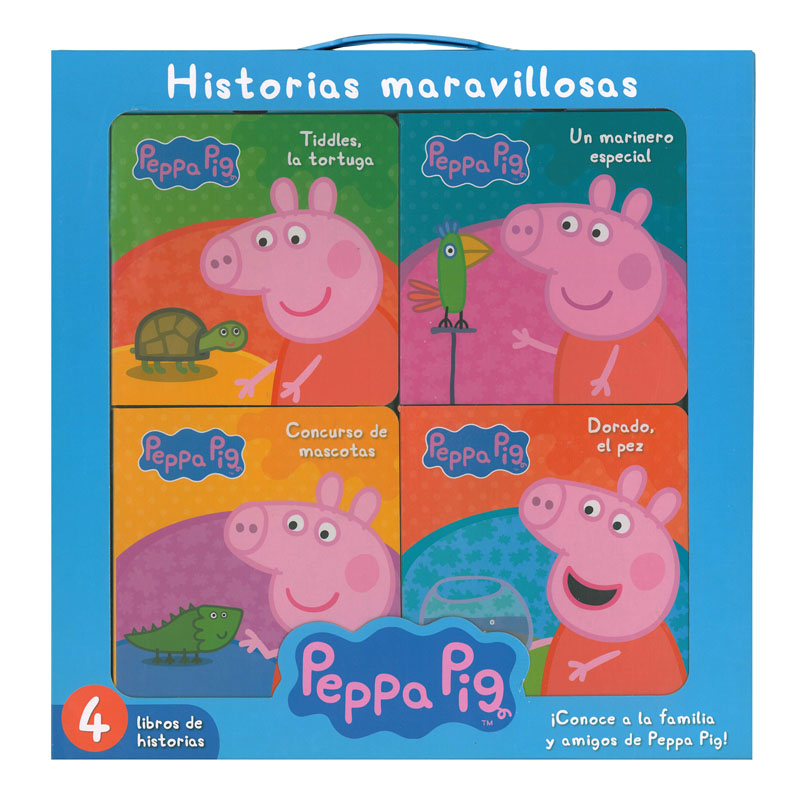 Peppa Pig - Historias Maravillosas (4 libros de historias)