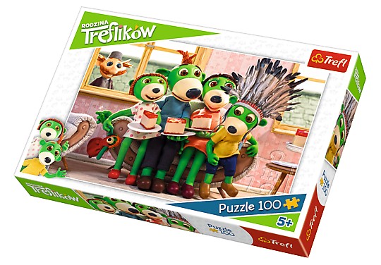 Puzzle Rodina Treflikow 100