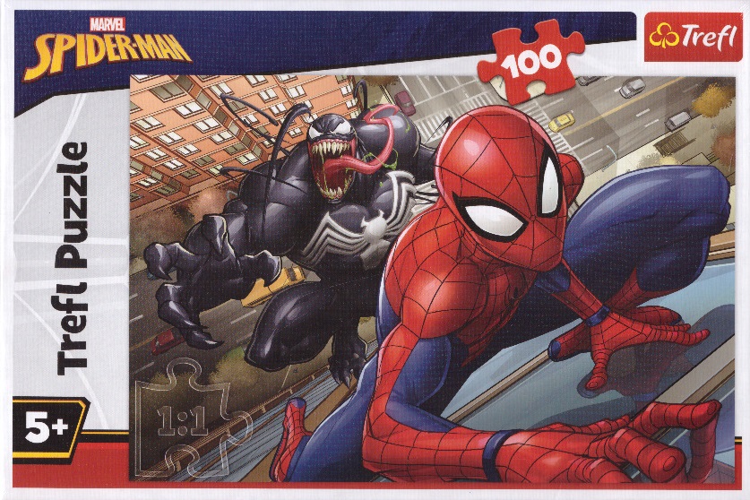 Puzzle Spider-man 100 dílků
