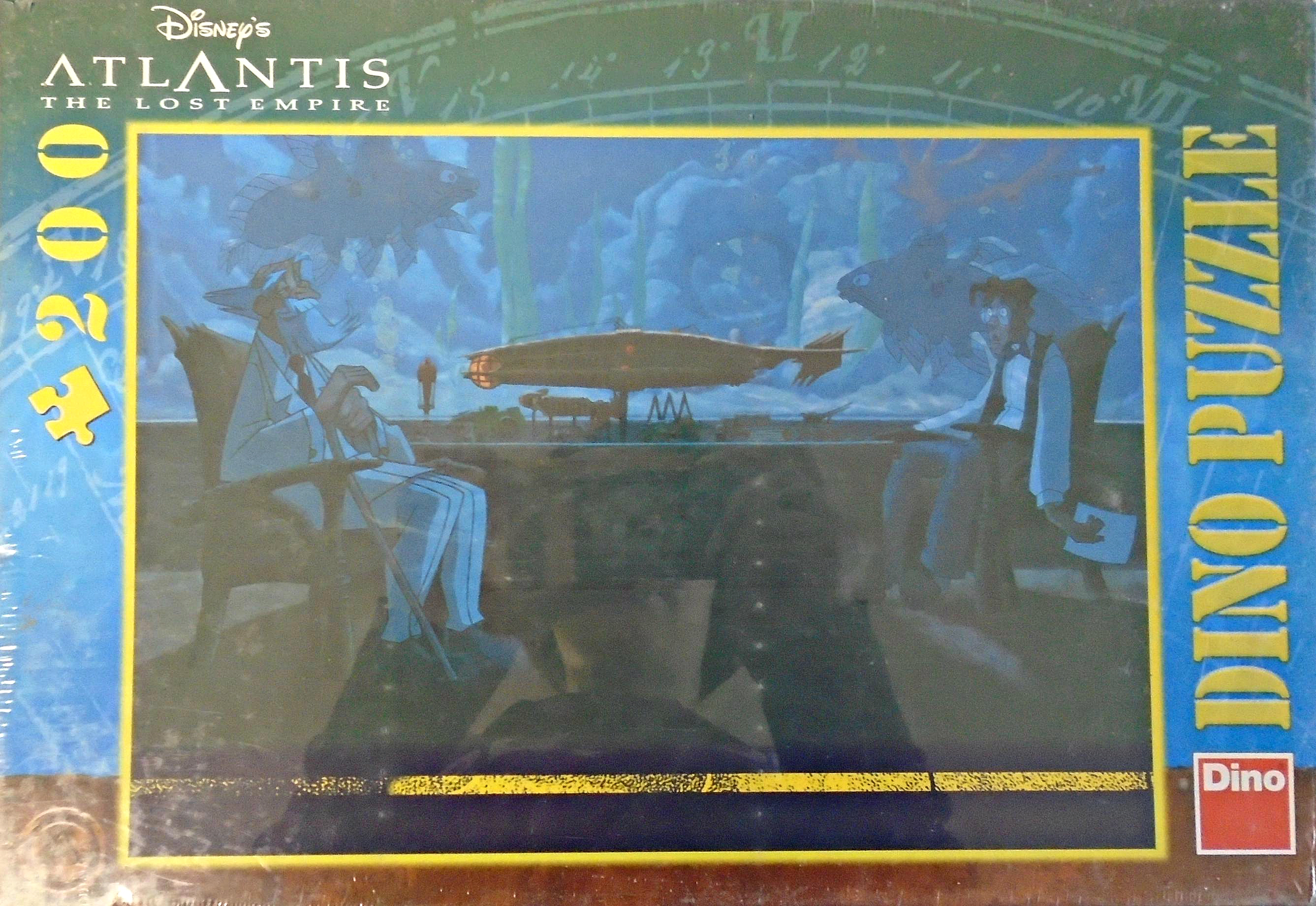 Atlantis the Lost Empire puzzle 200 dílků