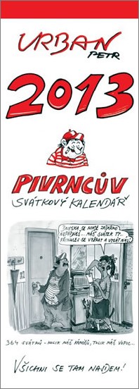 Kalendář Urban 2013  - Pivrncův svátkový - nástěnný