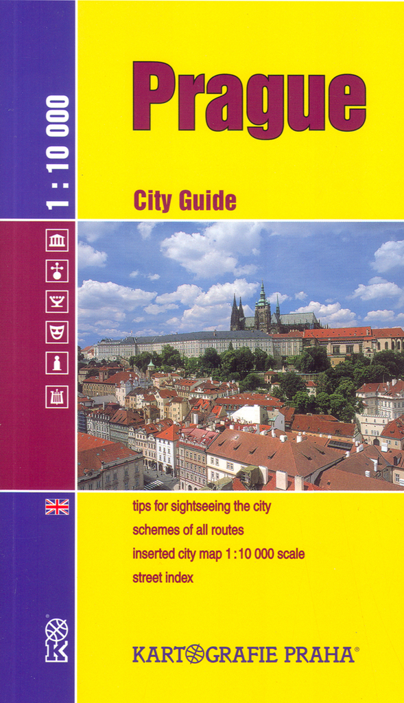 Prague City Guide 1:10 000