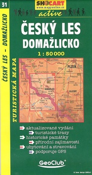 Český les, Domažlicko 1:50 000