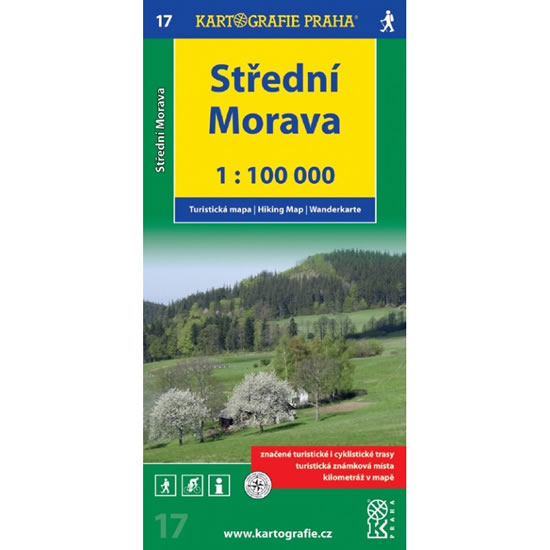 (17) - Střední Morava (turistická mapa)